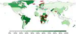 The global, country-wise potential of green hydrogen in renewable-dominated electricity systems